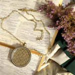 Collier Cercle Fleuri